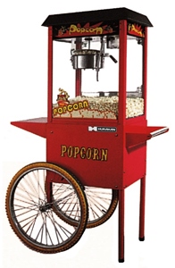 Аппарат для попкорна Hurakan HKN-PCORN-T с тележкой