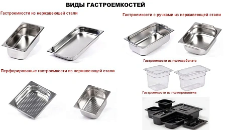 Гастроемкость Hurakan GN 1/2-100